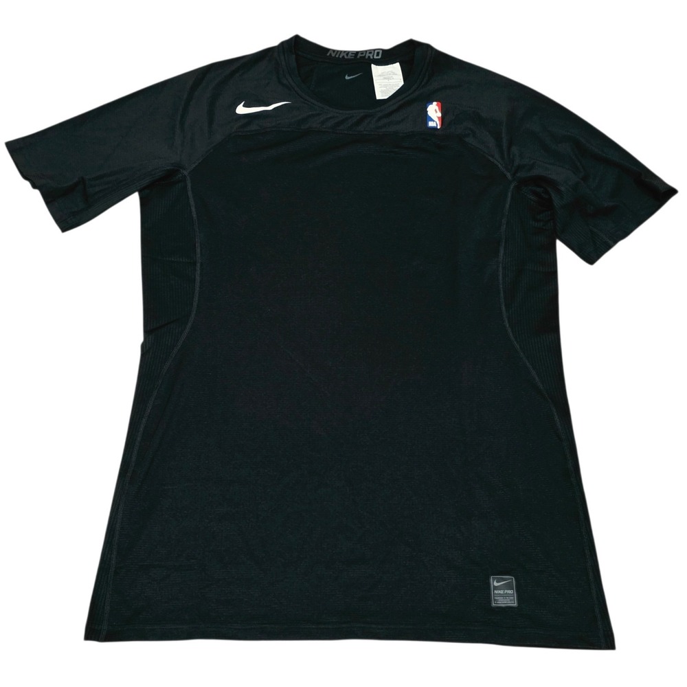 Nike Pro NBA Player Issue HyperCool Shirt Large Tall L-T Black 880810-010